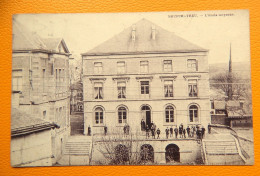 NEUFCHATEAU  -   L' Ecole Moyenne  -  1923  - - Neufchateau