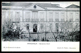 BRAGANÇA - Governo Civil. ( Ed. R.Paula - Off. Do Commercio Do Porto) Carte Postale - Bragança