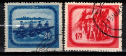 Roumanie 1952 Mi 1411-2 (Yv 1283-4), Obliteré - Oblitérés