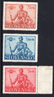 Slovakia Slovensko Serie 3v 1942 Hlinka Youth Society MNH - Ongebruikt