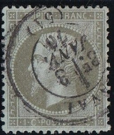 France N°19 - Oblitéré - TB - 1862 Napoléon III.