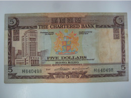 ND Hong Kong SCB Standard Charter Bank $5 Used Brown House - Hongkong