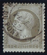 France N°19 - Oblitéré - TB - 1862 Napoléon III.