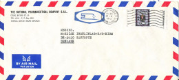 Libya Air Mail Cover Sent To Denmark Tripoli 28-4-1975 - Libia
