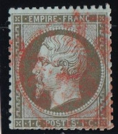France N°19 - Oblitéré CàD Rouge Des Imprimés - B/TB - 1862 Napoleone III
