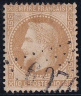 France N°28 Oblitéré GC 6070 - Bourg Neuf La Forêt - TB - 1849-1876: Période Classique