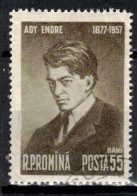 Roumanie 1957 Mi 1683 (Yv 1547), Obliteré - Usado