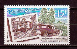Nouvelle-Calédonie - 1994 - N° Yvert : 656 ** - Première Liaison Postale Par Route Nouméa-Canala - Ungebraucht