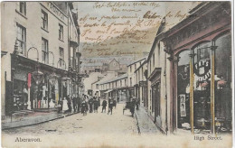 Wales, Glamorgan, Aberavon,High Street ,1906, 2 Scans - Glamorgan