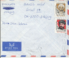 Iran Air Mail Cover Sent To Denmark - Iran