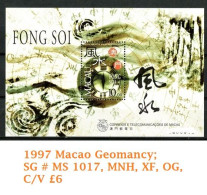 US$156 Value! China Macau 1997 Souvenir Sheet MNH + 1924 NE First Flight Souvenir Sheet MNH Facs - Sonstige & Ohne Zuordnung