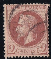 France N°26A - Oblitéré - TB - 1863-1870 Napoléon III. Laure