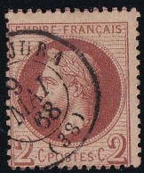 France N°26A - Oblitéré - TB - 1863-1870 Napoleon III Gelauwerd