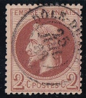 France N°26A - Oblitéré - TB - 1863-1870 Napoleon III With Laurels