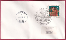 Österreich MNr.1643 Sonderstempel 8. 6. 1980 Schiffspost Wien - Tulln - Cartas & Documentos