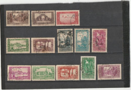 ALGERIE   1936  - 37   Y.T. N° 101  à  126  Incomplet  Oblitéré  Frais De Gestion Compris - Used Stamps