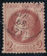 France N°26A - Oblitéré - TB - 1863-1870 Napoleon III Gelauwerd