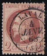 France N°26A - Oblitéré - TB - 1863-1870 Napoléon III. Laure