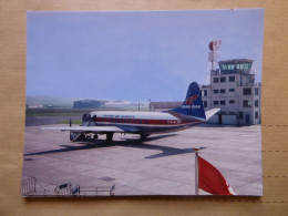 CAMBRIAN / BRITISH AIR SERVICES    VISCOUNT  G-ALWF   /  ISLE OF MAN RONALDSWAY  AIRPORT - 1946-....: Era Moderna