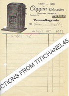 1934 AVELGHEM - COPPIN Gebroeders - Ijzerwaren - Huisgerief - Altri & Non Classificati