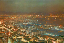 Hong Kong - Night Scene Of Kowloon - Aerial View - Vue Aérienne - Carte Neuve - CPM - Voir Scans Recto-Verso - China (Hong Kong)