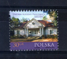 Pologne. Patrimoine Architectural. Manoir De La Famille Pilsudski. 2023 - Ungebraucht