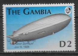 GAMBIE   N ° 1268  * *  Zeppelins - Zeppeline