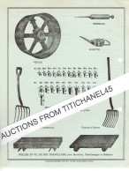 1932 GEMBLOUX - G. SPINEUX & Cie - Contructions Mécaniques Pour Sucreries Et Distilleries, Poulies En Fer & En Fonte - Altri & Non Classificati