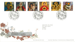 GREAT BRITAIN - 2005, FDC OF CHRSTMAS  STAMPS. - Covers & Documents