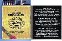 Boîte D'Allumettes - CIGARILLOS LA PAZ - Boites D'allumettes