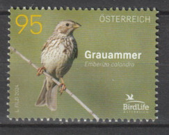 Österreich 2024 Vögel Grauammer ** Postfrisch - Neufs
