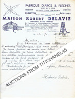 1951 JEMAPPES - Maison Robert DELAVIE - Fabrique D'arcs & Flèches, Brouettes, échelles - Altri & Non Classificati