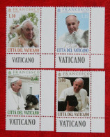 Pontificat Of Pope Francis Cat Dog Bird Dove Sheep 2020 Mi - Yv - POSTFRIS / MNH / ** VATICANO VATICAN - Ongebruikt