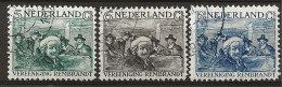 PAYS-BAS: Obl., N° YT 227 à 229, Série, TB - Used Stamps