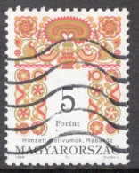 Hungary 1998  Single Stamp Celebrating Folklore Motive In Fine Used - Gebruikt