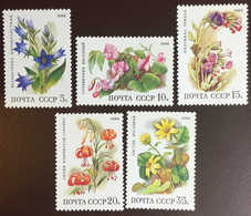 Russia 1988 Forest Flowers MNH - Altri & Non Classificati