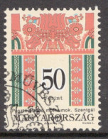 Hungary 1994  Single Stamp Celebrating Folklore Motives In Fine Used - Gebruikt