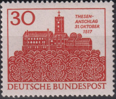 1967 Deutschland > BRD, ** Mi:DE 544, Sn:DE 976, Yt:DE 409, Wartburg Bei Eisenbach - Kastelen