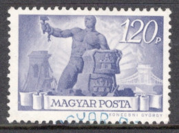 Hungary 1945 Single Stamp Celebrating Reconstruction In Fine Used - Usati