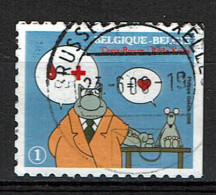 Bloed Geven, Rechts Ongetand Uit 2008 (OBP 3748a ) - Used Stamps