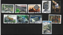 Año 2014. Andorra: Correos Español. 10 Sellos Usados, 1ª Calidad. - Used Stamps