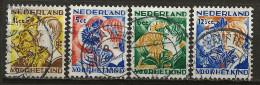 PAYS-BAS: Obl., N° YT 245 à 248, Série, TB - Used Stamps