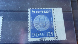 ISRAEL YVERT N° 75 - Used Stamps (without Tabs)