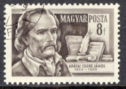 Hungary 1954 Single Stamp Celebrating Scientists In Fine Used - Used Stamps