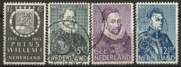 PAYS-BAS: Obl., N° YT 249 à 252, Série, TB - Used Stamps