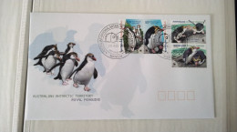 A.A.T FDC Scott 136/139 Royal Penguins. - FDC