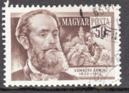 Hungary 1954 Single Stamp Celebrating Scientists In Fine Used - Oblitérés