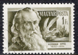 Hungary 1954 Single Stamp Celebrating Scientists In Fine Used - Used Stamps