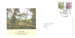 GREAT BRITAIN - 2008, FDC OF ENGLAND ROYAL MAIL DEFINITIVE STAMPS. - Brieven En Documenten