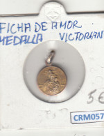 CRM0572 MEDALLA VICTORIANA FICGA DEL AMOR - Andere & Zonder Classificatie